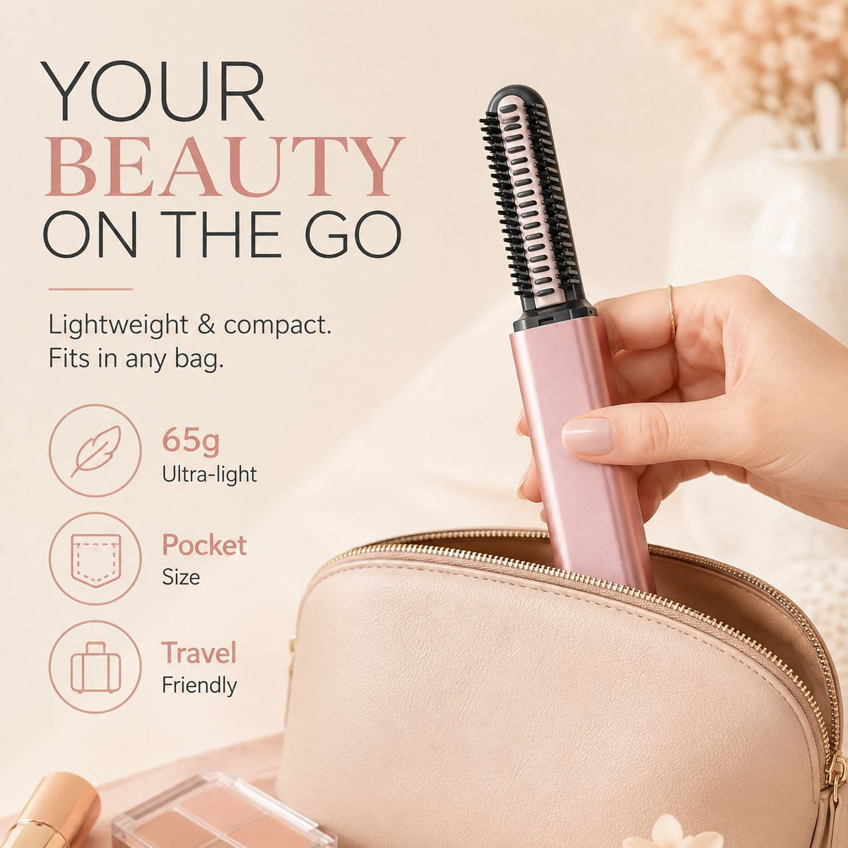 Lift & Style™ Mini Heated Hair Comb