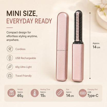 Lift & Style™ Mini Heated Hair Comb