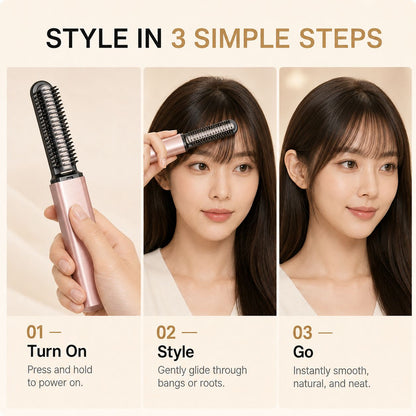 Lift & Style™ Mini Heated Hair Comb