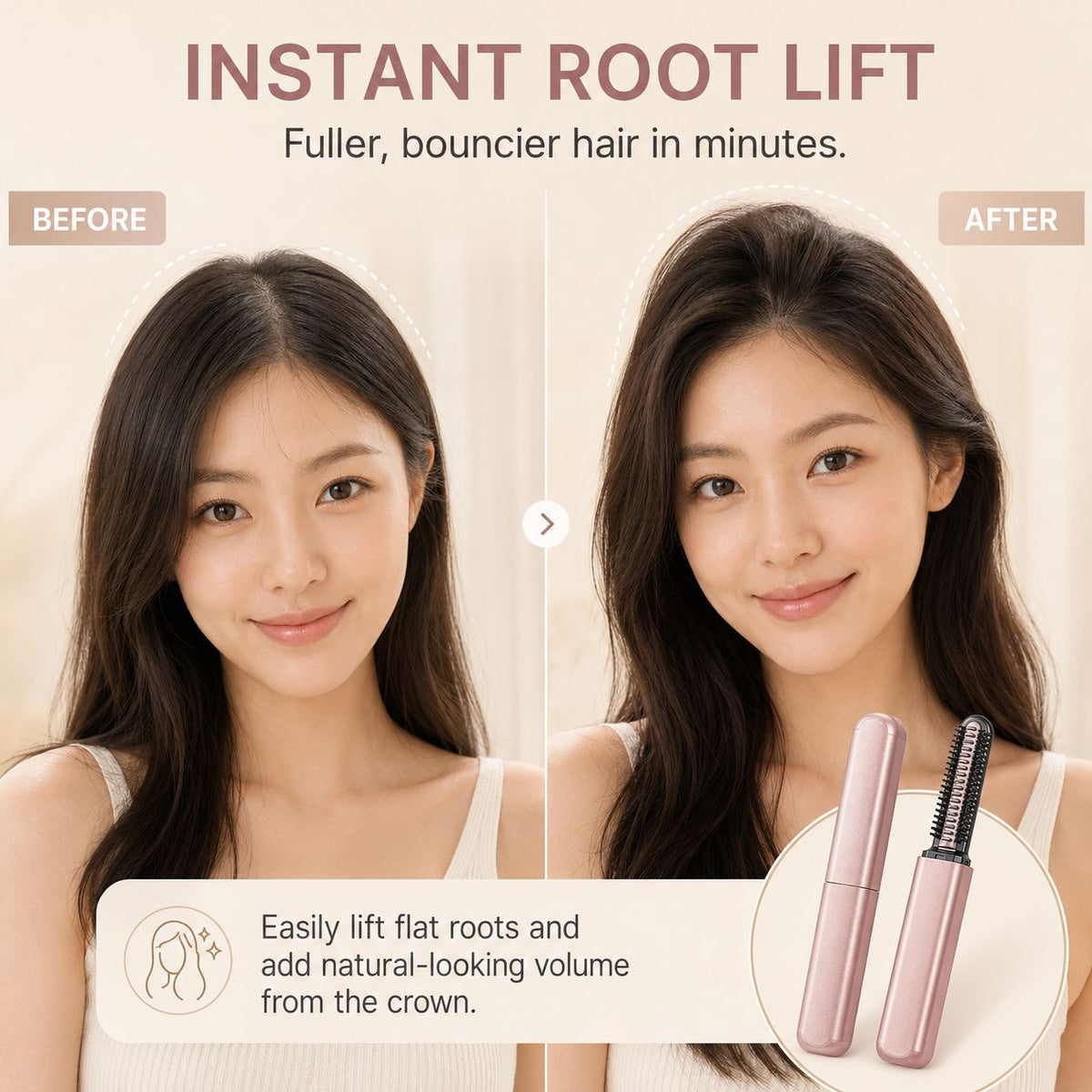 Lift & Style™ Mini Heated Hair Comb